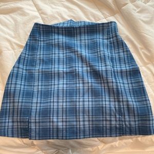 brandy melville blue skirt